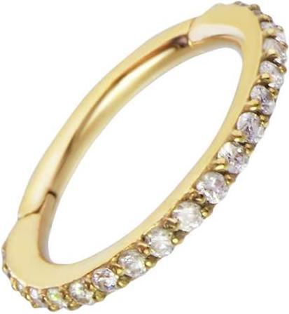Bijouteria Ohrpiercing (Edelstahl, Swarovski Kristall, PVD Beschichtung)