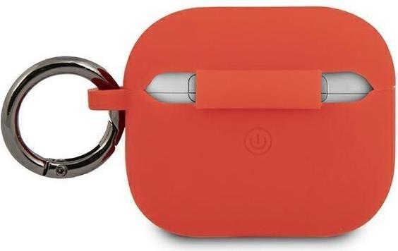 Image du produit Ferrari FEA3SILRE Coque AirPods 3 czerwony/red Silicone (Sac pour écouteurs)