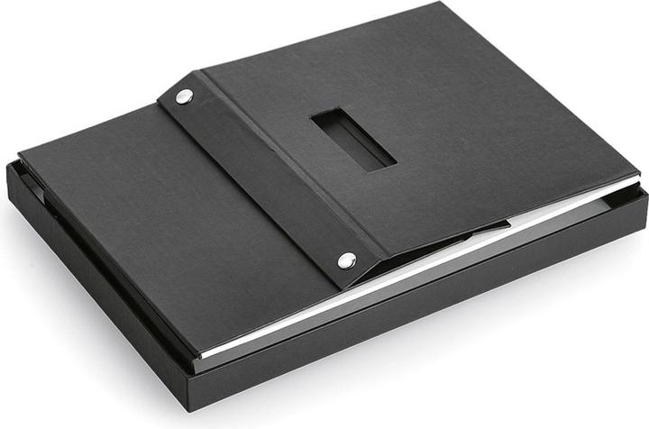 Actual product image Zeller Present Storage Box 33x33x32 sw (33.5 x 33 x 32 cm)