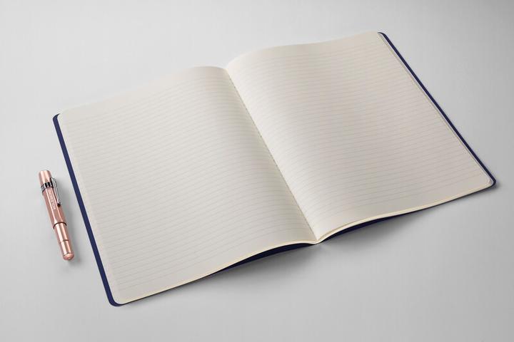 Image du produit Moleskine Cahier Sakura 2025 XL lin (19 x 25 cm, À rayures, Couverture souple)