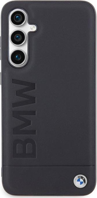Image du produit BMW BMHCS23FESLLBK S23 FE S711 czarny/black Tampon à chaud en cuir (Samsung Galaxy S23 FE)