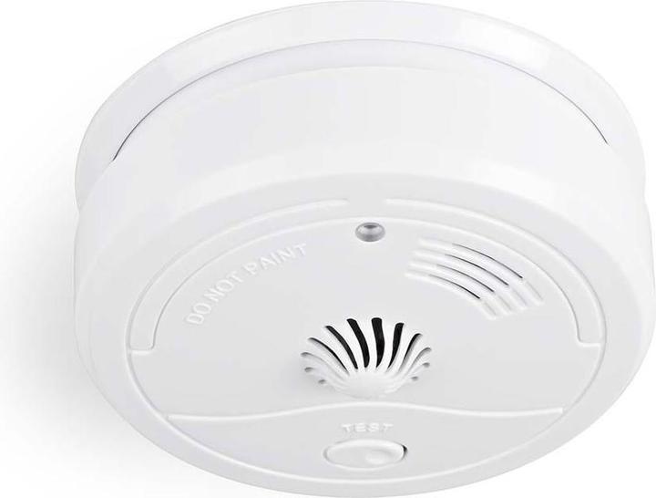 Nedis Heat Alarm Battery Powered Battery Life up to: 7 Year with Test Button 85 dB ABS White