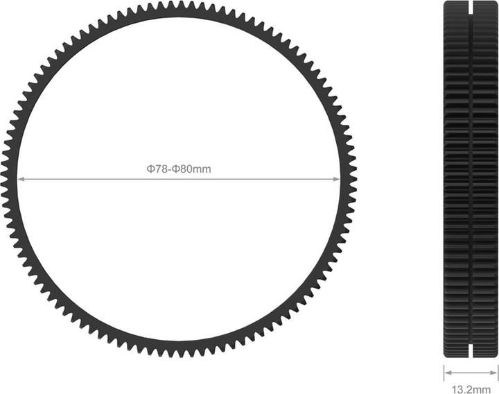 SmallRig 78- 80 Seamless Focus Gear Ring 3295