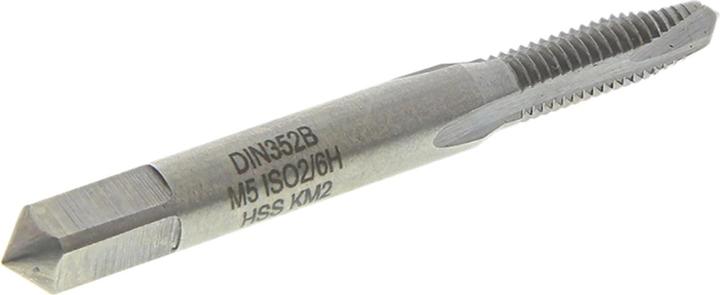 Actual product image Eventus HSS Tap, Metric, M5, 0.8mm Pitch, 50 mm Length