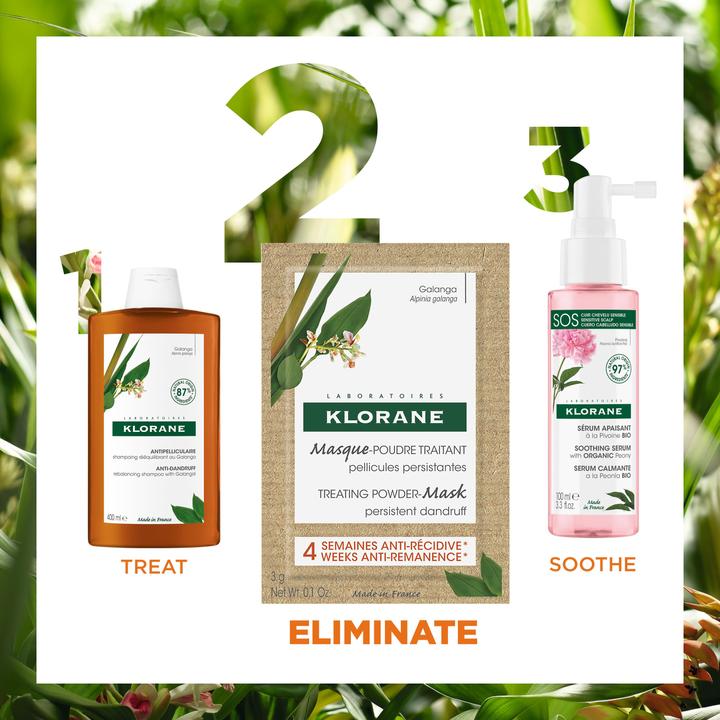 Immagine prodotto Klorane Maschera antiforfora in polvere con galanga (24 ml)