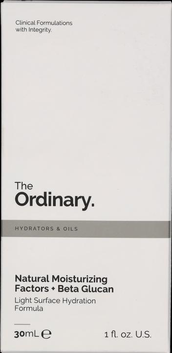 Actual product image The Ordinary Natural Moisturizing (30 ml, Day cream, Up to SPF 10)