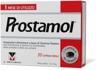Produktbild Menarini Prostamol 30 Soft Capsules (Körperlotion)