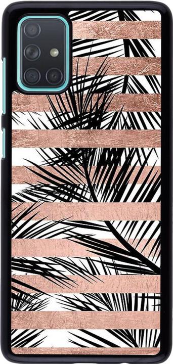Produktbild PhoneLook Hülle Palm trees gold stripes (Samsung Galaxy A71)