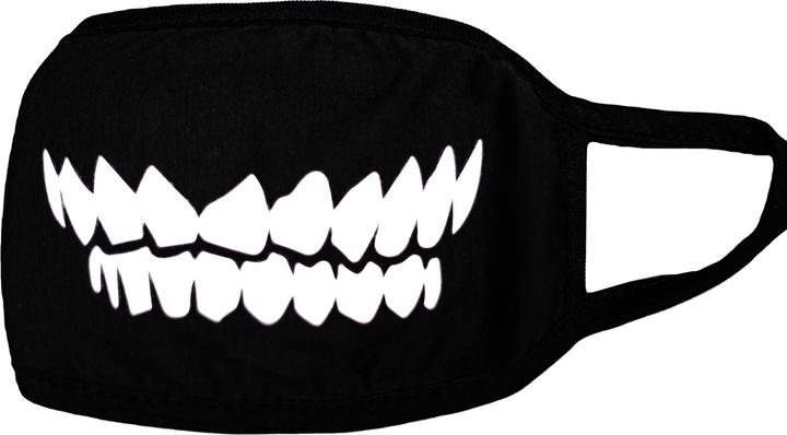 Produktbild HTI-Line Mund-Nasen-Bedeckung Teeth (1 x)