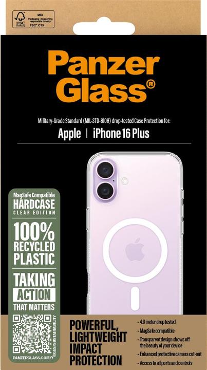 Immagine prodotto PanzerGlass Custodia rigida (Apple iPhone 16 Plus)