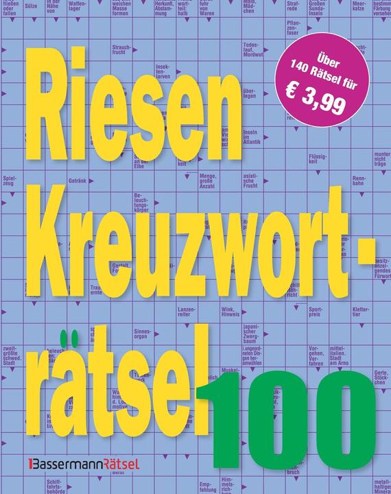 Riesen-Kreuzworträtsel 100 (Deutsch)