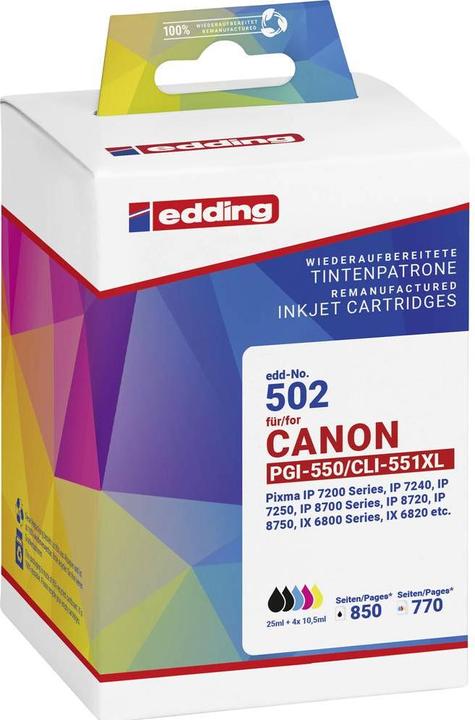 Produktbild Edding EDD-502 (M, C, Y, BK, PBK)