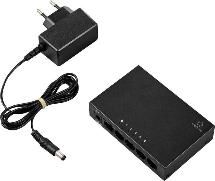 Productafbeelding Renkforce RF-6385004 Netwerkswitch RJ45 5 poort 1 GBit/s (5 Havens)