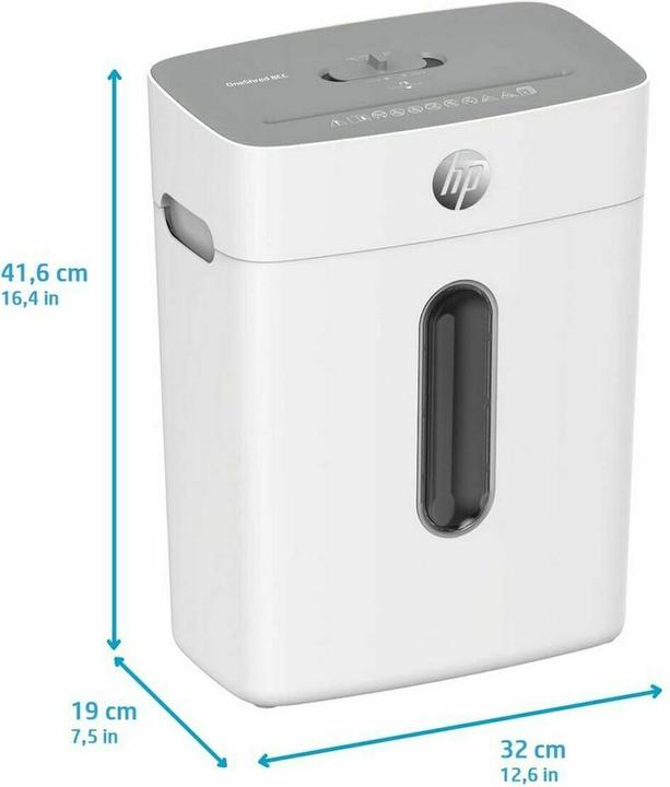Actual product image HP OneShred 8CC (Particle cut)