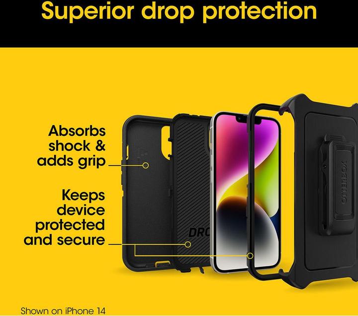 Immagine prodotto OtterBox Defender (Apple iPhone 15 Plus, Apple iPhone 14 Plus)