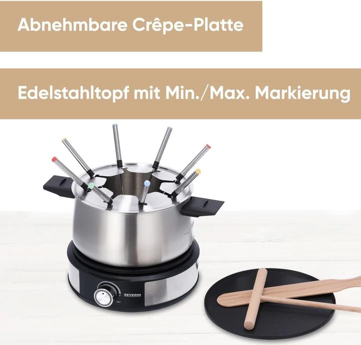 Productafbeelding Severin FO2471 (Bourgondische fondue, Chocoladefondue, Kaasfondue, Chinese Fondue)