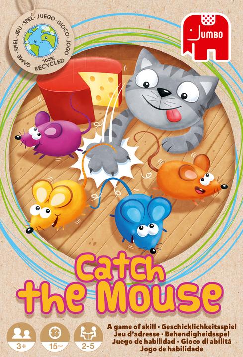 Actual product image Jumbo Catch the mouse (German, French, English, Spanish, Dutch)