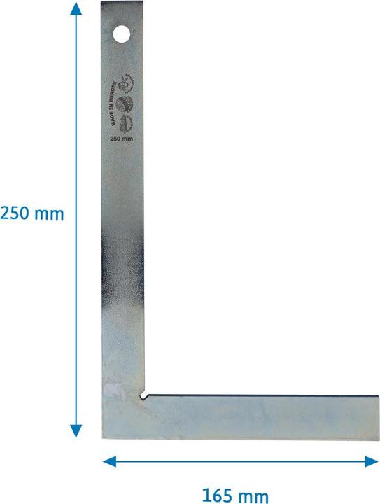 Actual product image Dönges Fitter angle without stop, 250 x 160 mm