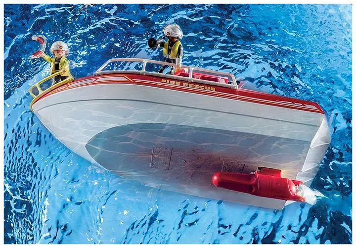 Actual product image Playmobil Fire boat (71598, Playmobil City Action)