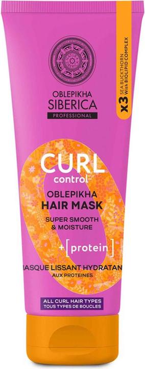 Actual product image Natura Siberica Face Mask with Proteins Curl Control
