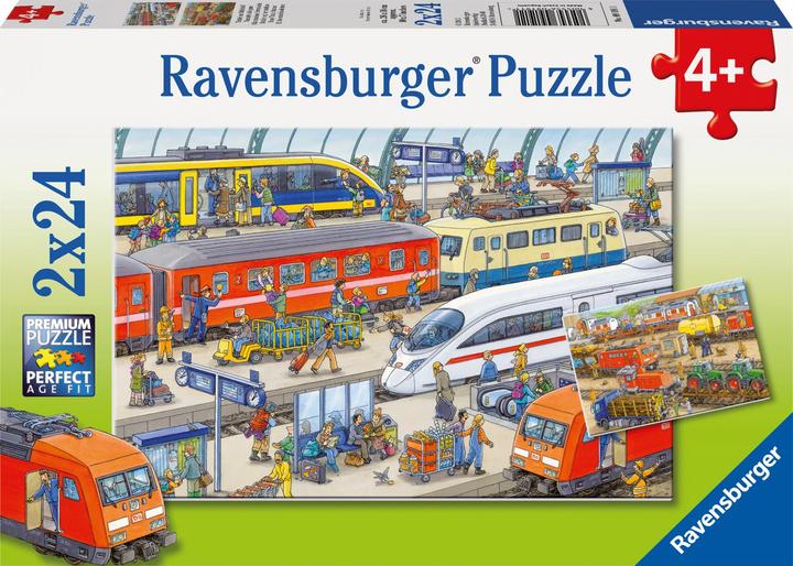 Ravensburger Train station hustle and bustle (24 pieces)