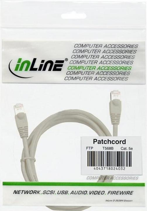 Actual product image InLine Patch cable (F/UTP, CAT5e, 30 m)