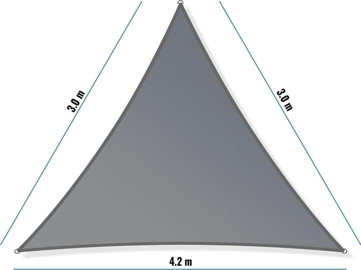 Produktbild Toboli Sonnensegel (300 x 300 cm)