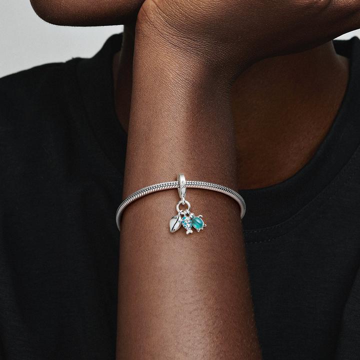 Image du produit Pandora Poisson Crapaud de mer Coquille (Argent 925, Émail)