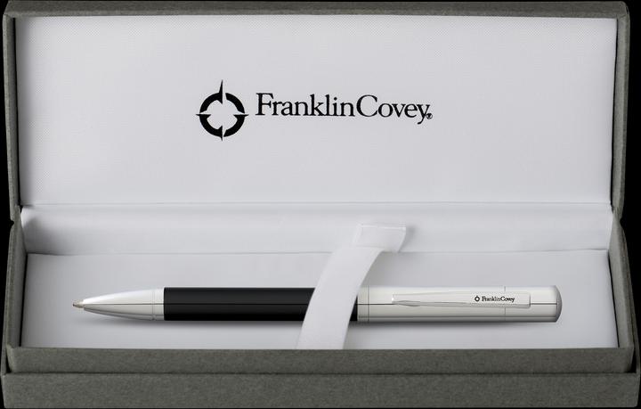 Produktbild Franklin Covey Kugelschreiber Greenwich schwarz (Schwarz und Chrom, 1 x)