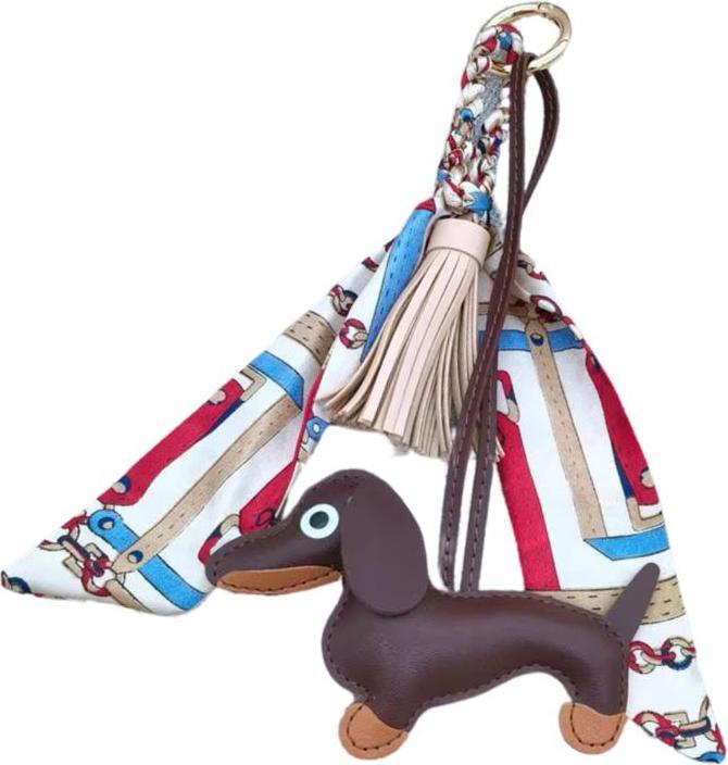 Prima Ballerina Bag Charm Hund Braun