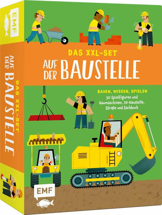 Produktbild Das XXL-Set – Bauen, Wissen, Spielen: Auf der Baustelle (Deutsch, Catherine Sully, Ingrid Ickler, Charles Ballesteros, 2024)