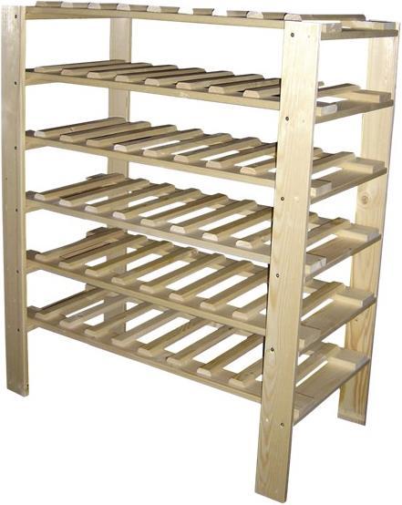 Produktbild DIY-Wood Weinregal (48 Fl.)