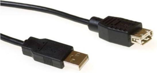 Actual product image USB 2.0 extensioncable USB A male (1.80 m, USB 2.0)
