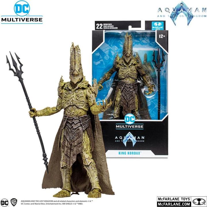McFarlane Aquaman and the Lost Kingdom DC Multiverse Action Figure King Kordax 18 cm