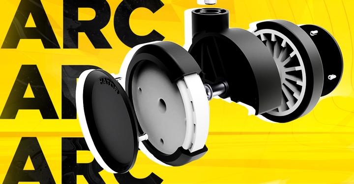 Actual product image Hator ARC 2 XL white (HTC2001)