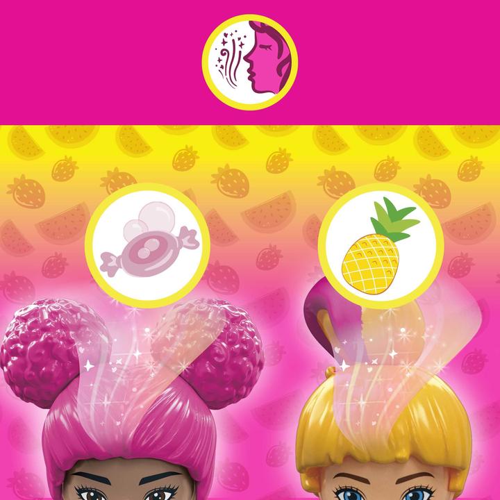 Actual product image Mega Construx Barbie Color Reveal Train "n Wash Pets
