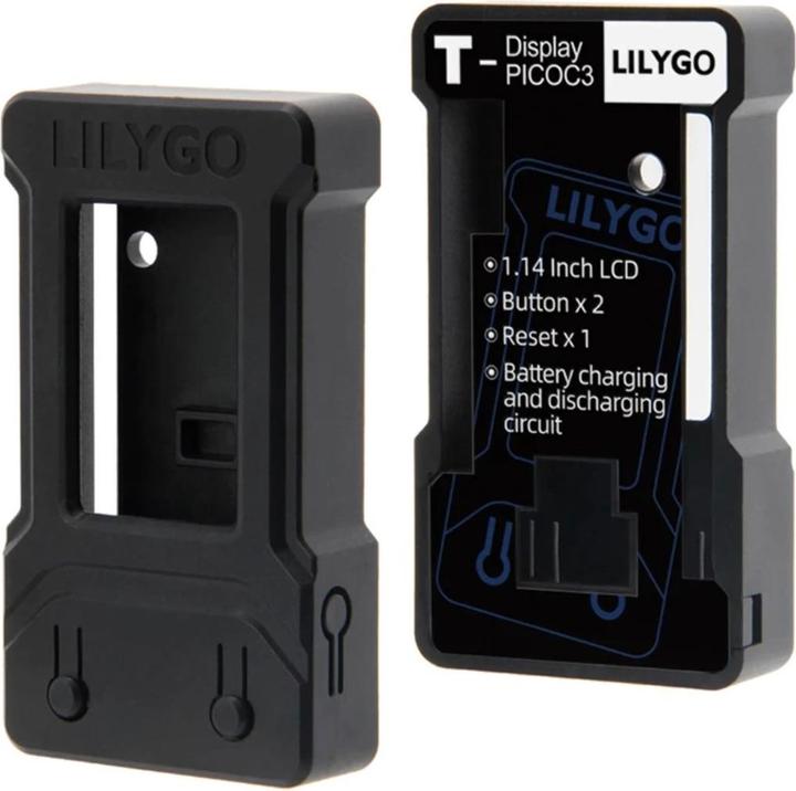 Actual product image Lilygo T-display housing ABS