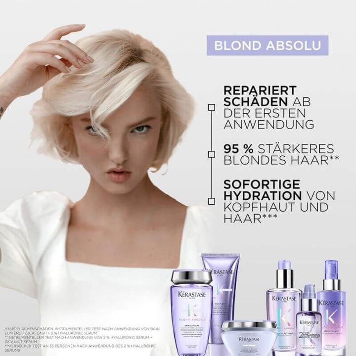 Actual product image Kérastase Blond Absolu refill set (1000 ml, Liquid shampoo)