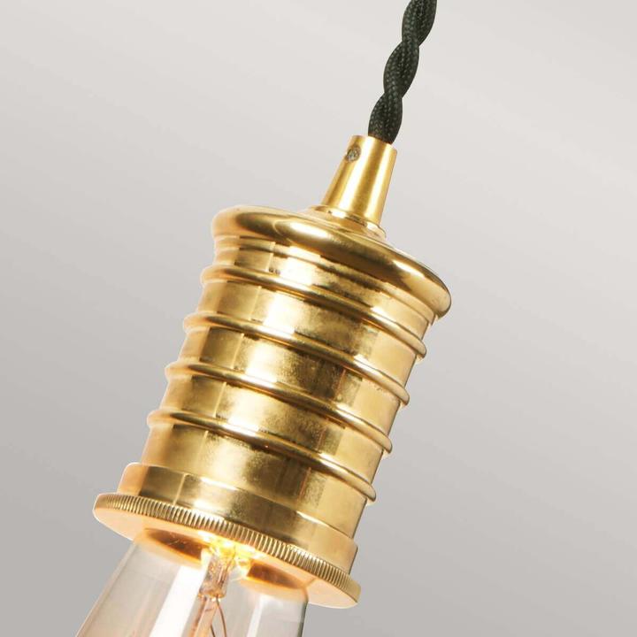 Image du produit Elstead Lighting Douille Applique E27 noir-laiton poli (E27)