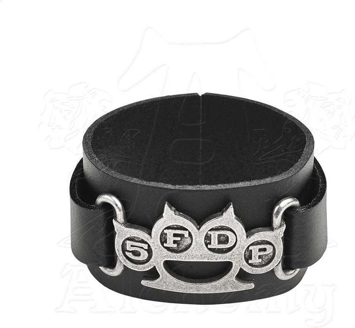 Five Finger Death Punch Lederarmband Schlagring (100% synthetisches Material)