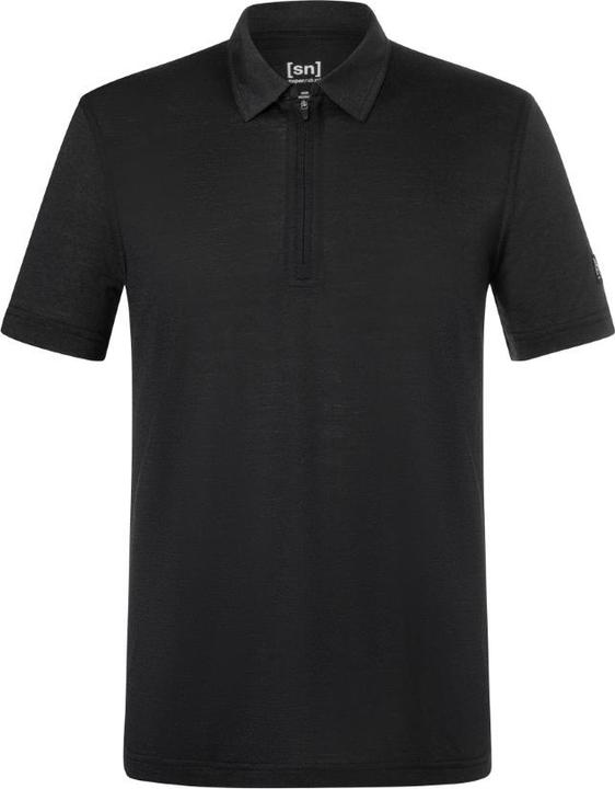 Super Natural Zip Polo
