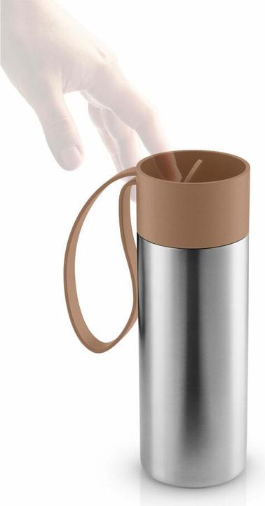 Actual product image Eva Solo 35 cl - Genanvendt stål/kunststof/silikone - Mocca (0.35 l)
