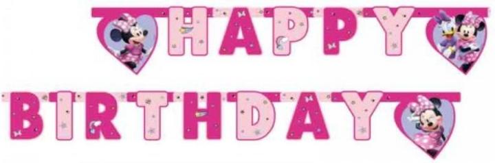 Image du produit Qualatex Guirlande d'anniversaire Minnie Mouse