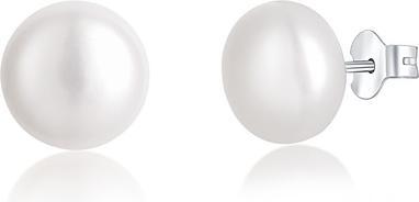 JVD Silver earrings with pearls SVLE0545XD2P1 - Diameter: 0.8 cm