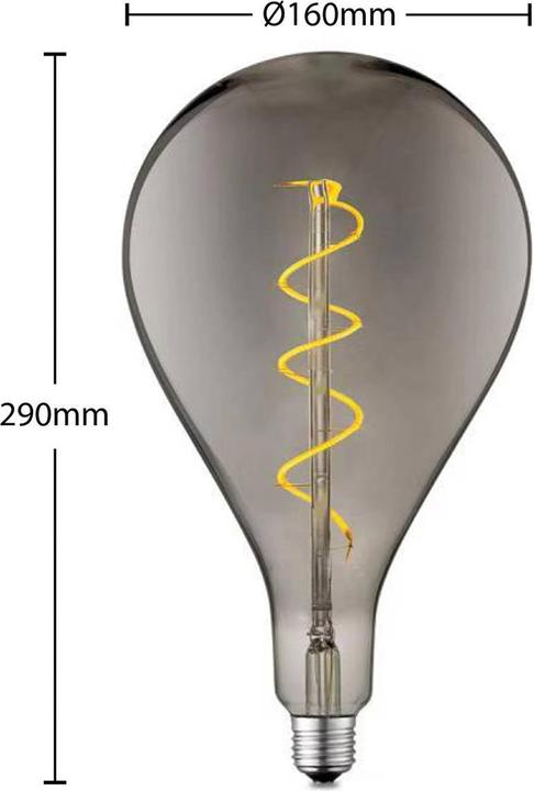 Actual product image Lucande Lamp (E27, 4 W, 100 lm, 1 x, G)