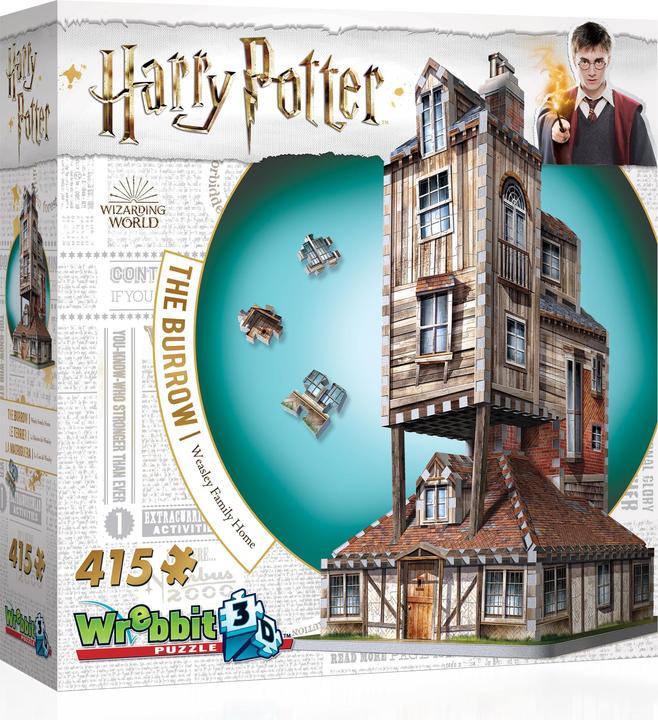 Wrebbit 3D Fuchsbau - Harry Potter (415 Teile)