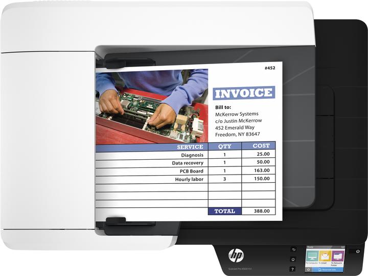 Image du produit HP ScanJet Pro 4500 fn1 (LAN, USB, WLAN)