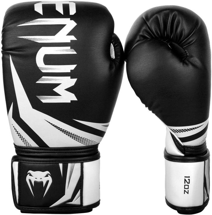 Venum Gants de boxe Challenger 3.0 - noir/blanc (12 OZ, Taille unique)