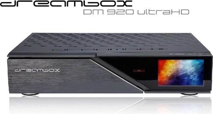 Produktbild Dreambox Dm 920 UHD 4k (8.19 GB, DVB-S2, CI+-Schacht, CI-Schacht, Festplatte)