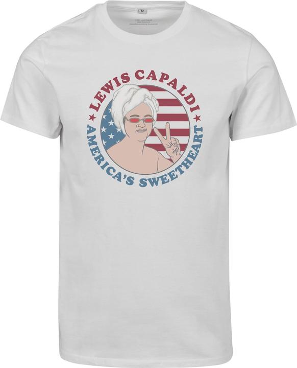 Merchcode Lewis Capaldi Sweetheart Tour Front - 18723